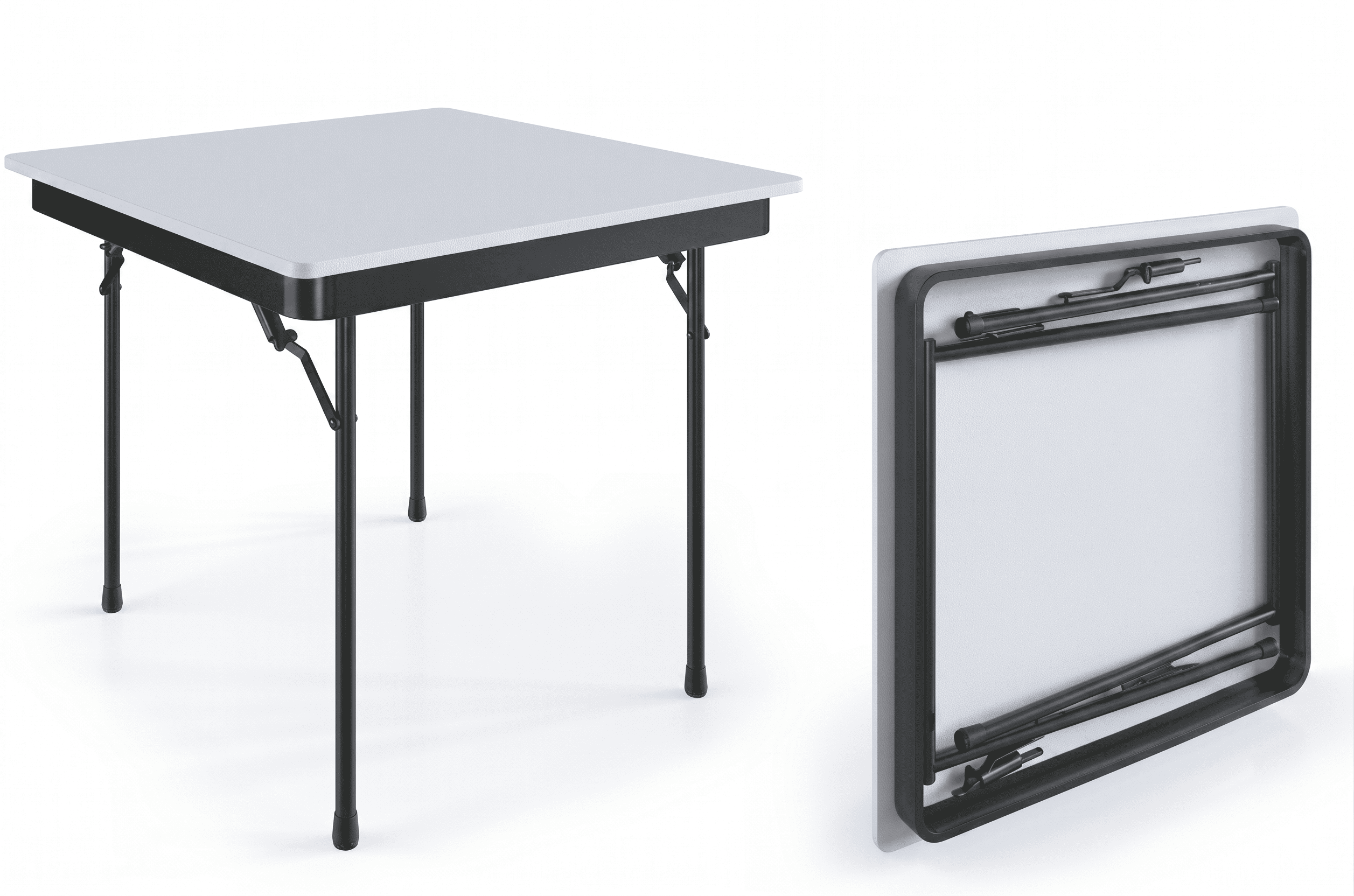 Título Sugerido (SEO)Mesa Quadrada Dobrável para Eventos MQF 90x90cm – Aço Carbono – Tomberlin Meta Descrição (SEO)A Mesa Quadrada Dobrável MQF da Tomberlin (90x90cm) é perfeita para otimizar o layout do seu evento. Com estrutura em aço carbono, tampo de 18mm e travas automáticas.Descrição do ProdutoVersatilidade e Robustez para Layouts Criativos A Mesa Quadrada MQF da Tomberlin foi desenvolvida para oferecer máxima flexibilidade na montagem de salões de eventos, hotéis e restaurantes. Excelente tanto para uso individual em configurações mais intimistas quanto agrupada para formar grandes estações, ela entrega o padrão de durabilidade que operações comerciais intensas exigem.Tampo Robusto e Acabamento Premium Para suportar o uso contínuo, a mesa conta com um tampo resistente de 18 mm de espessura. O acabamento lateral possui bordas em perfil PVC e batoques protetores, fundamentais para preservar a integridade da peça e evitar danos causados por atritos diários.Estrutura de Alta Performance O chassi é fabricado em aço carbono, recebendo um exclusivo tratamento nanocerâmico que protege o metal contra a oxidação. O acabamento final é feito com pintura eletrostática a pó, oferecendo uma camada extra de proteção contra arranhões e desgaste.Manuseio Inteligente e SeguroPernas Dobráveis: Pensando na logística e na agilidade da montagem, todos os modelos de mesas da Tomberlin possuem pernas dobráveis.Sistema de Travas Automáticas: O manuseio é prático e totalmente seguro graças ao sistema de dobradiças equipado com travas automáticas, que evita fechamentos acidentais.Armazenamento Vertical: Para otimizar o espaço físico do seu estoque, este é o tipo de armazenamento recomendado pela Tomberlin para a linha de mesas.Especificações Técnicas:Modelo: Mesa Quadrada (pernas dobráveis) MQF Referência: MQ 909 Dimensões: 90 cm de comprimento x 90 cm de largura Altura padrão: 75 cm Peso: 18 kg Cores: Consulte a disponibilidade de cores para a pintura eletrostática