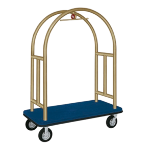 Carrinho para Transporte de Malas TM02 Grande – Aço Carbono – Tomberlin Meta Descrição (SEO)O Carrinho de Malas TM02 da Tomberlin oferece alta capacidade para grandes volumes. Estrutura robusta em aço carbono, compensado 18mm e perfil anti-impacto. Confira! Descrição do ProdutoImponência e Alta Capacidade para a sua RecepçãoO Carrinho para Transporte de Malas TM02 da Tomberlin foi desenvolvido para hotéis e resorts que lidam com um alto volume de hóspedes e bagagens grandes. Com dimensões expandidas, ele otimiza o trabalho dos mensageiros, permitindo o transporte de múltiplas malas em uma única viagem, mantendo a sofisticação e o padrão visual que o seu lobby exige.Estrutura Reforçada para Operações Pesadas Para suportar com total estabilidade o peso de grandes bagagens, o chassi é construído inteiramente em aço carbono de alta resistência. A base recebe um robusto compensado multilaminado de 18 mm fixado sob as estruturas, oferecendo um suporte plano e extremamente seguro. O acabamento em pintura eletrostática a pó protege o equipamento contra a oxidação diária e arranhões. Proteção Integral para Bagagens e InstalaçõesRevestimento em Carpete: A plataforma de apoio é inteiramente revestida em carpete, garantindo que as malas fiquem estabilizadas e livres de atritos durante o transporte pelos corredores. Sistema Anti-impacto: Para evitar danos às paredes, portas e elevadores do seu hotel, o carrinho é contornado por um acabamento em perfil PVC de 30mm, desenhado para absorver impactos e preservar o seu ambiente. Especificações Técnicas:Modelo: Carrinho para transporte de malas TM02 Estrutura: Aço carbono com base em compensado multilaminado de 18 mm Acabamento da Base: Revestimento em carpete (consulte a disponibilidade de cores) Proteção Lateral: Perfil PVC 30mm anti-impacto Pintura: Eletrostática a pó (consulte a disponibilidade de cores) Dimensões: Comprimento 140 cm | Largura 70 cm | Altura 182 cm Peso: 65 kg